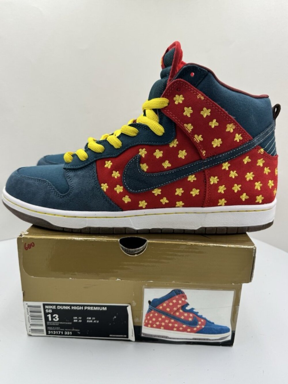 Nike Dunk Premium SB High Quagmire Sz 13 DS 2009 - Picture 7 of 10